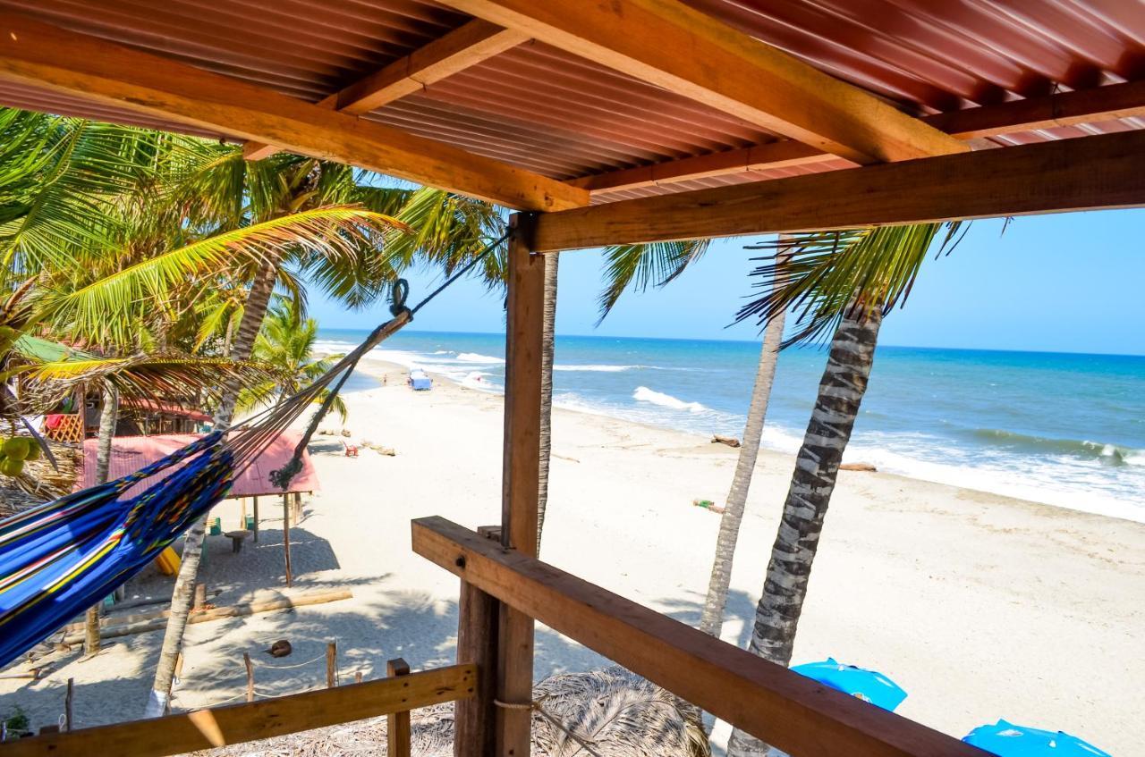 Hostal Velero Relax Guachaca Exteriör bild